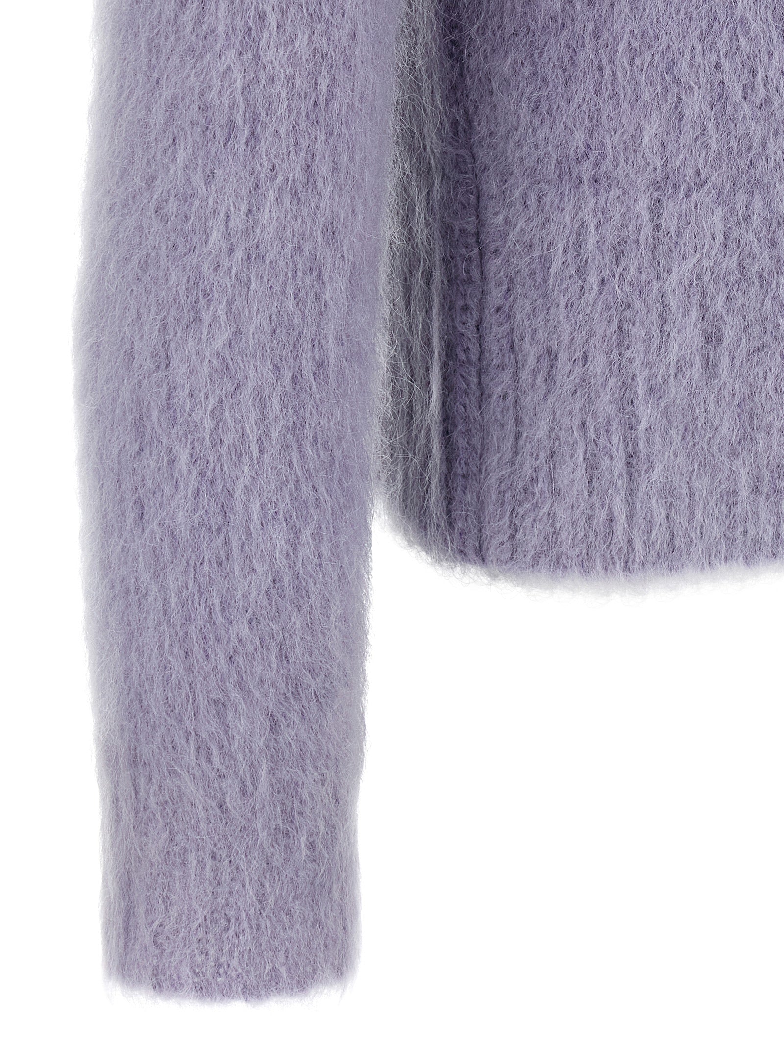 Gucci Purple Wool Cardigan