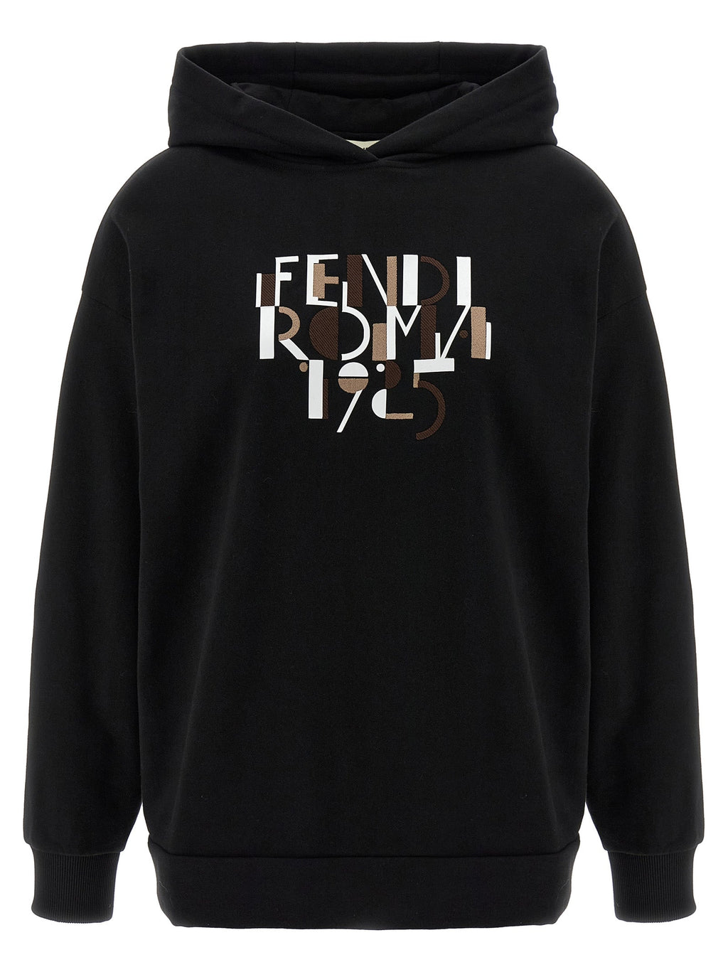 Fendi Black Cotton Sweatshirt