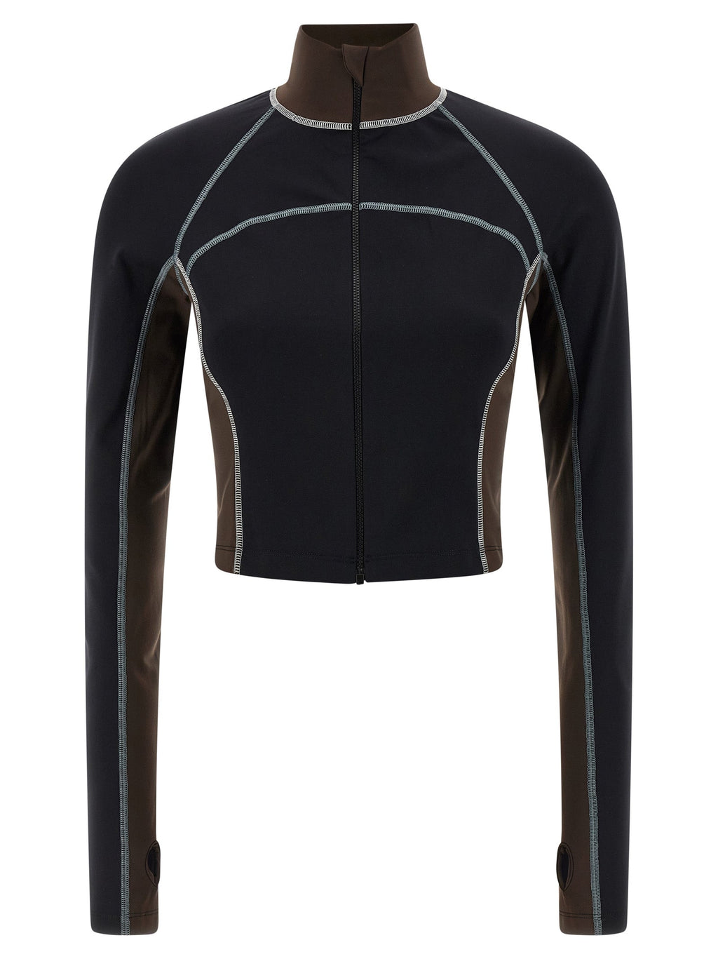 Fendi Black Polyamide Top