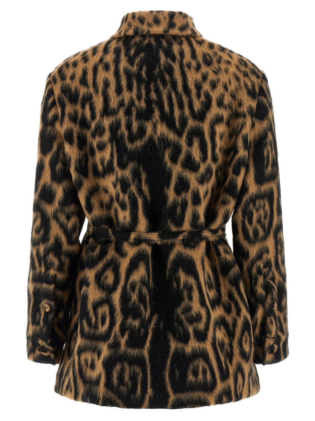 Fendi Beige Virgin Wool Coat