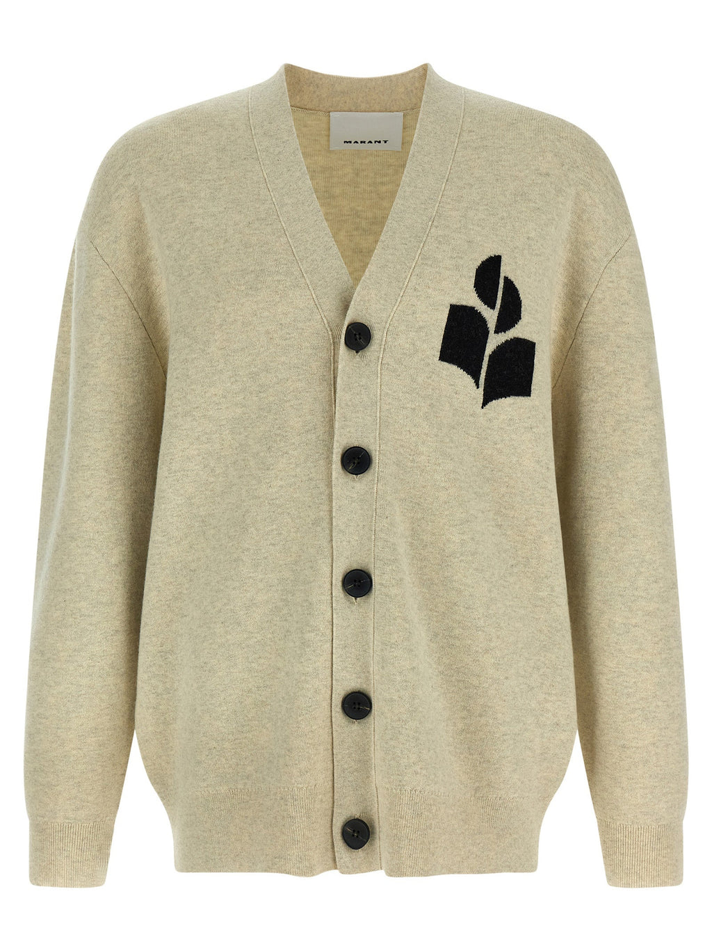 Isabel Marant Gray Cotton Cardigan Isabel Marant