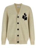 Isabel Marant Gray Cotton Cardigan Isabel Marant
