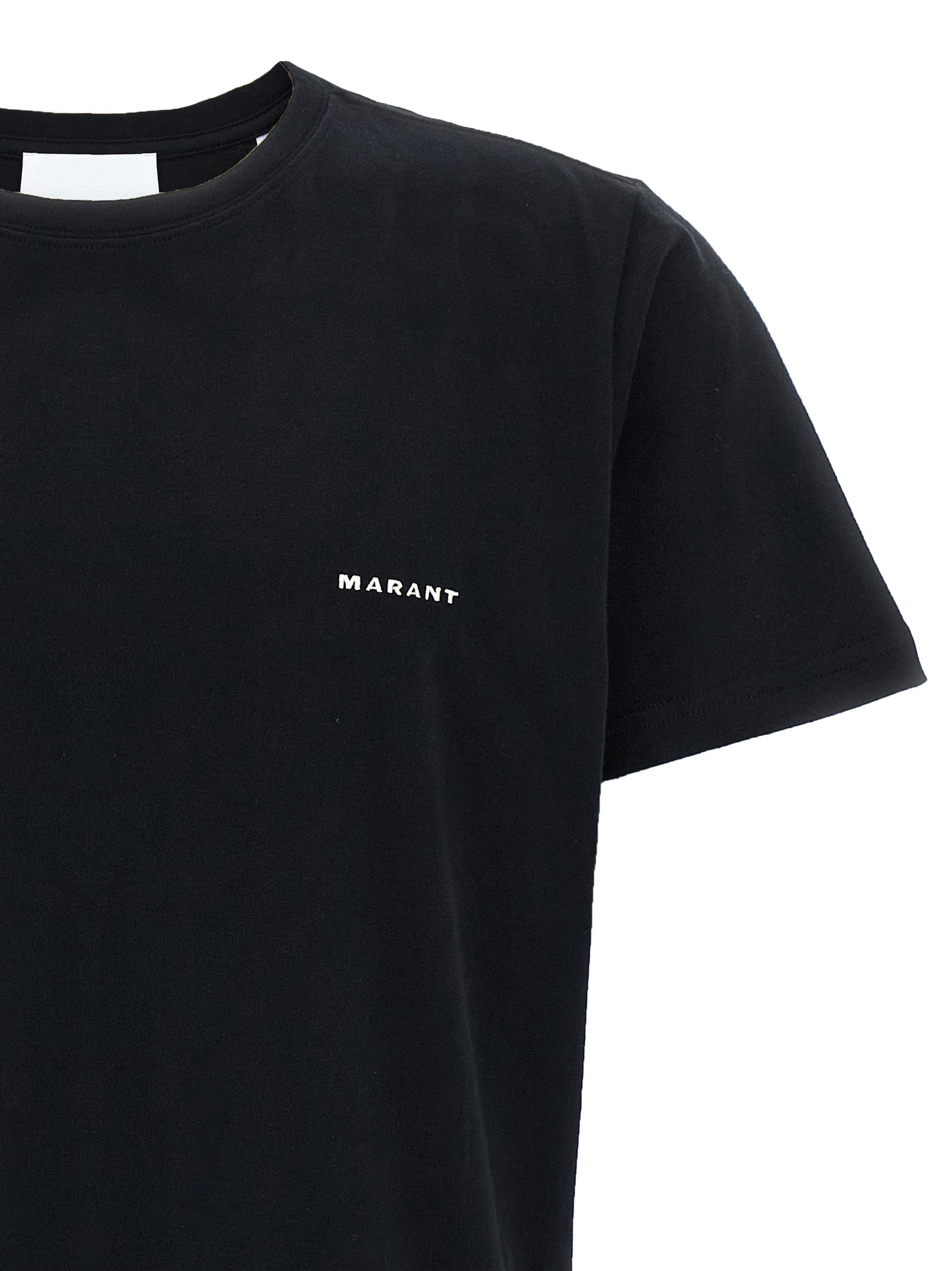 Isabel Marant Black Cotton T-Shirt Isabel Marant