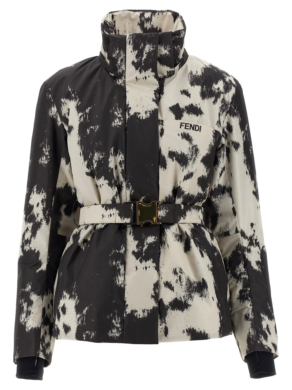 Fendi Multicolor Polyester Shell Jacket