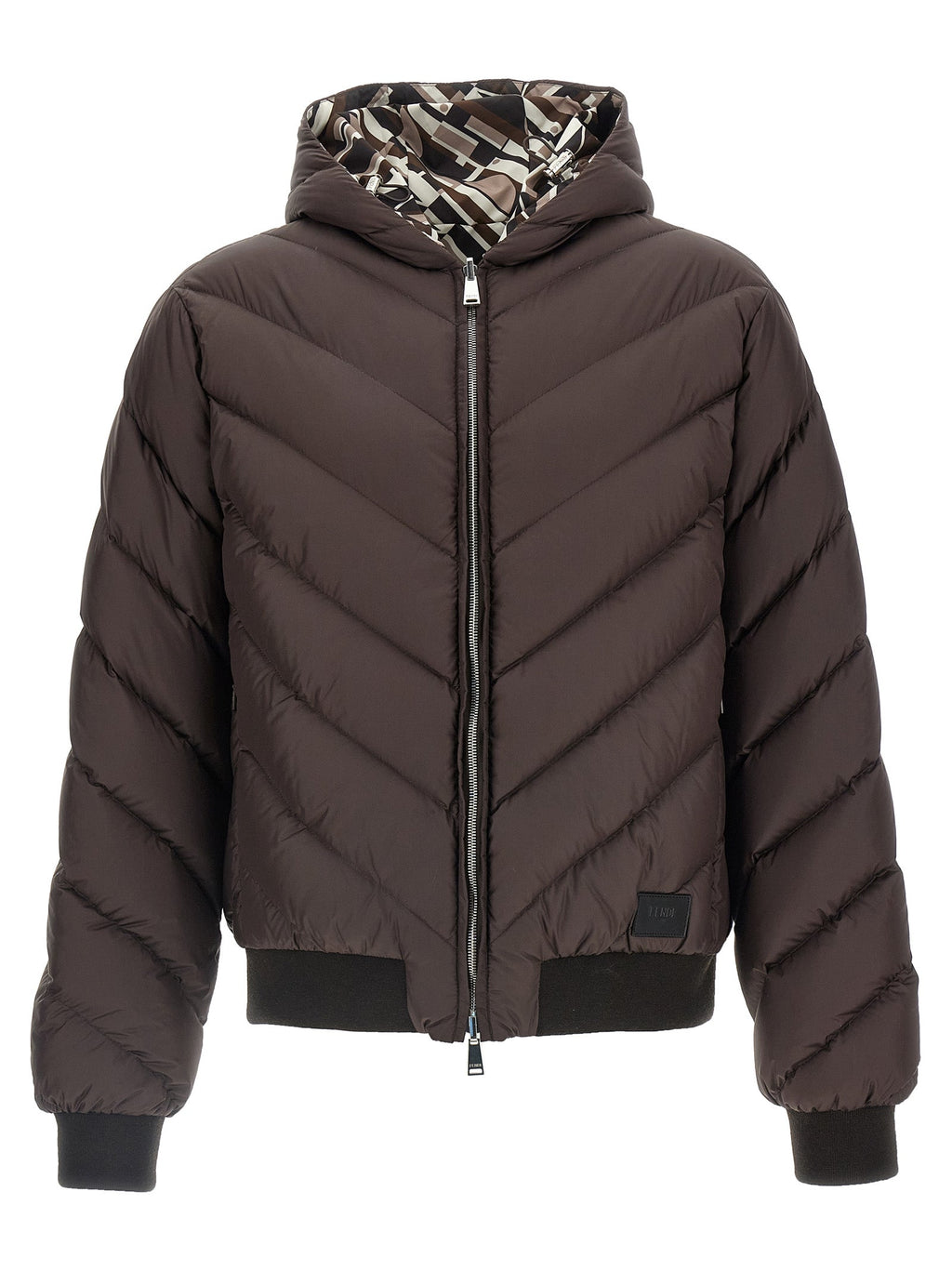 Fendi Multicolor Polyester Shell Jacket