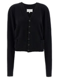 Maison Margiela Black Wool Cardigan