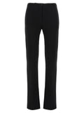 Sportmax Black Viscose Casual Pants