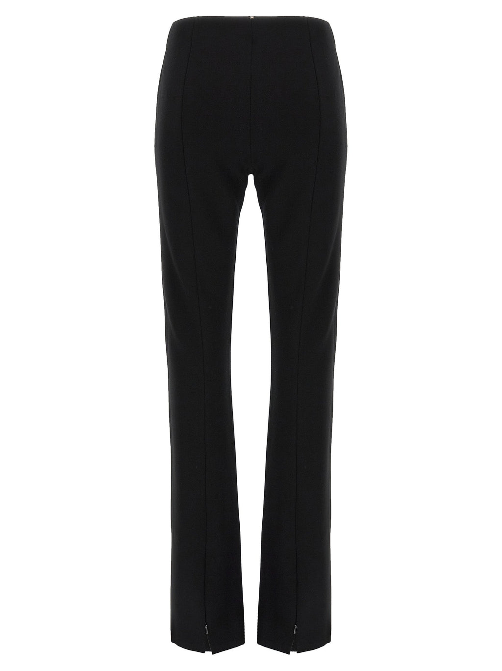 Sportmax Black Viscose Casual Pants