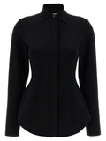 Sportmax Black Viscose Blouse