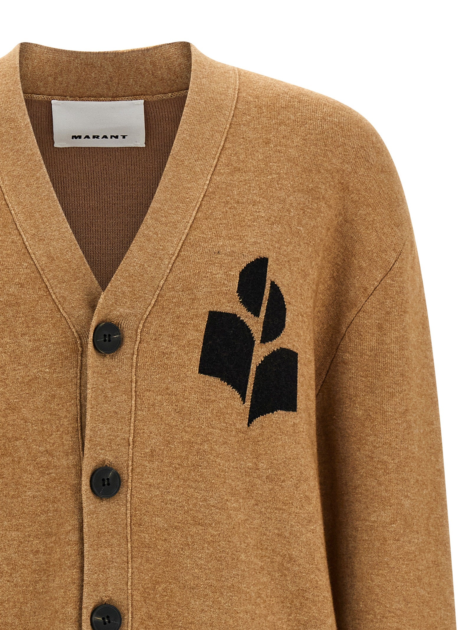 Isabel Marant Beige Cotton Cardigan