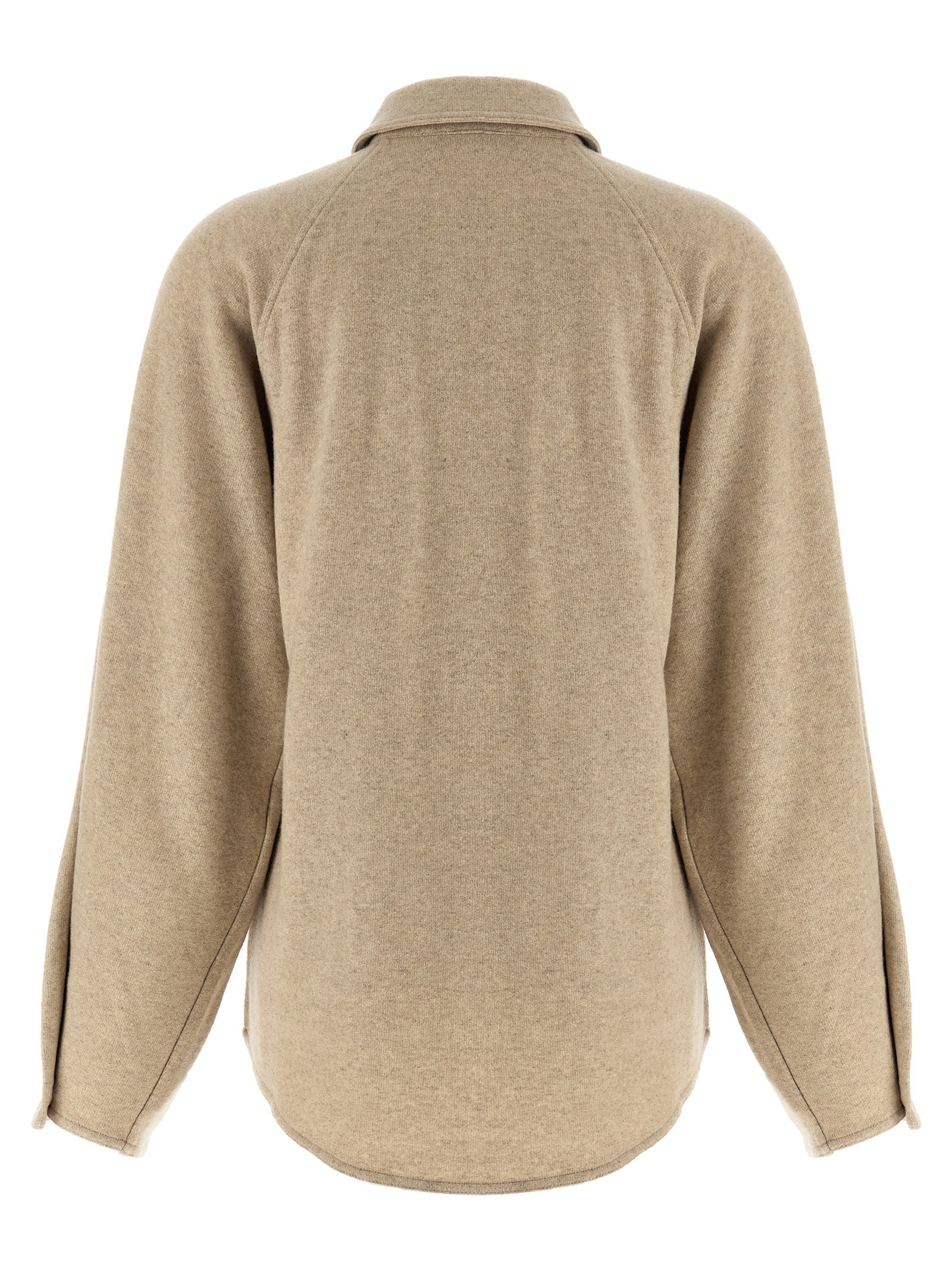 Max Mara Beige Cashmere Blouse