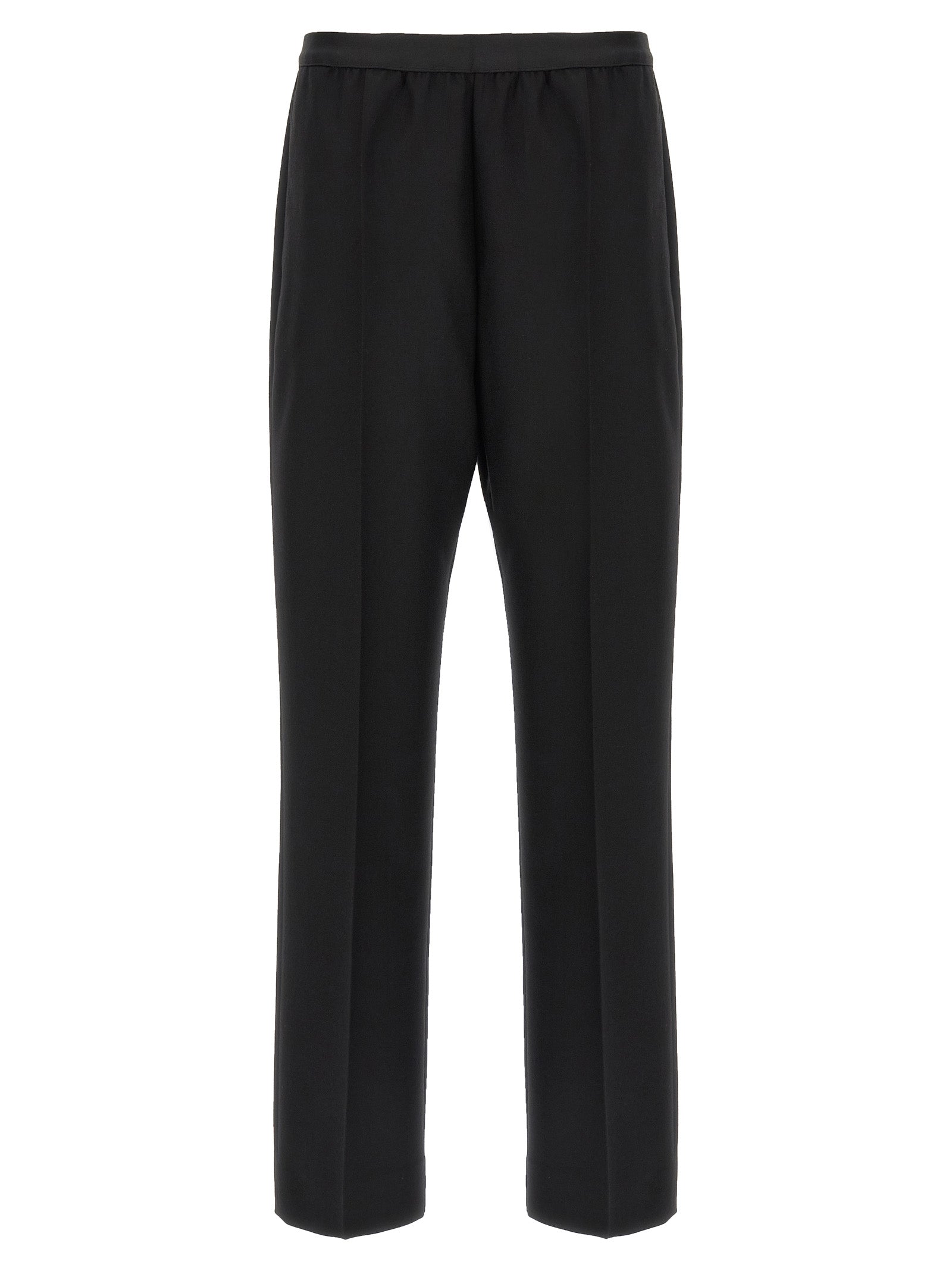 Maison Margiela Black Virgin Wool Casual Pants