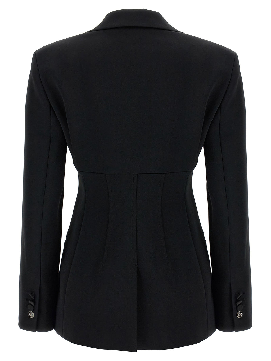 Max Mara Black Viscose Blazer