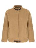 Max Mara Beige Cashmere Bomber