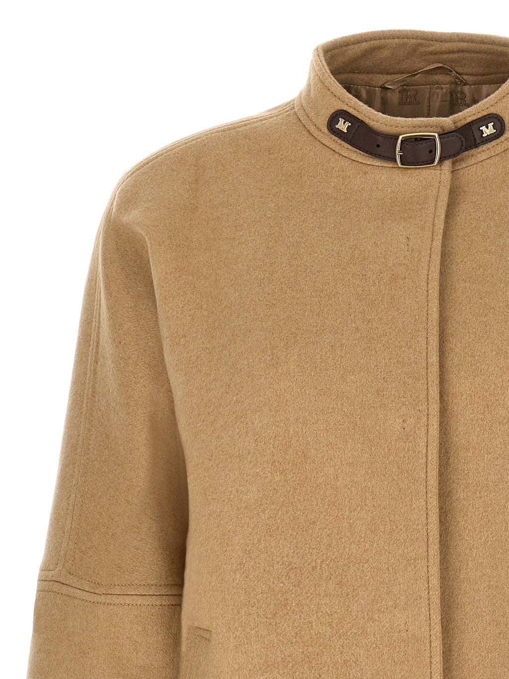 Max Mara Beige Cashmere Bomber