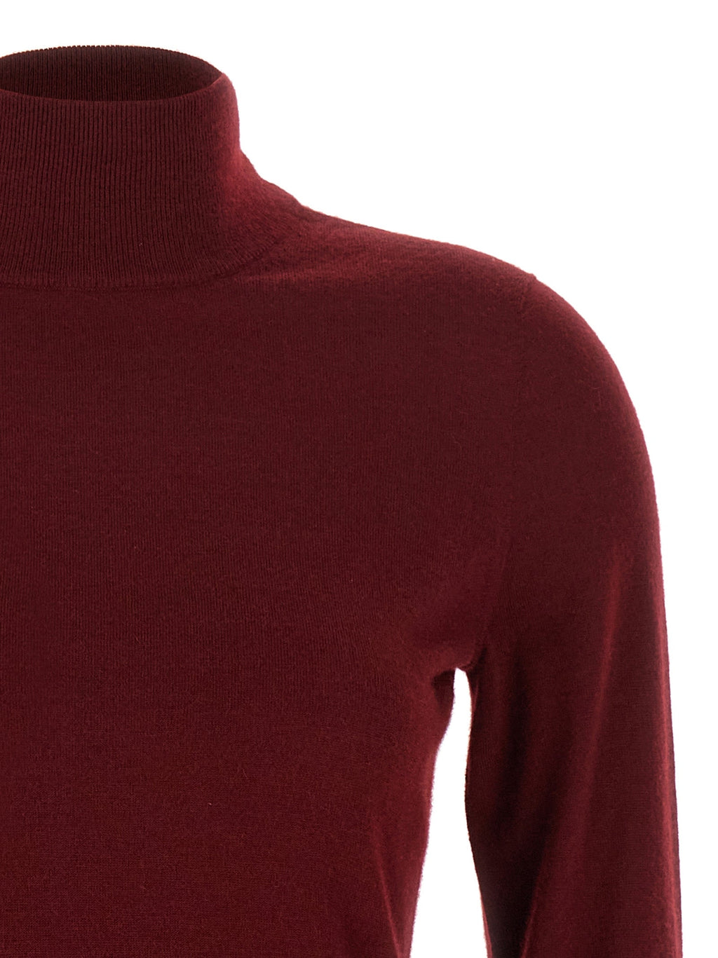 Max Mara Bordeaux Cashmere Cardigan