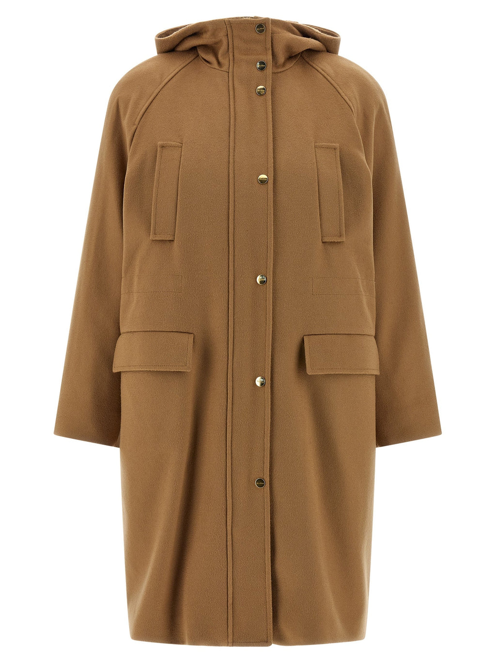 Max Mara Beige Polyamide Parka