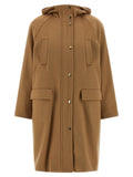 Max Mara Beige Polyamide Parka