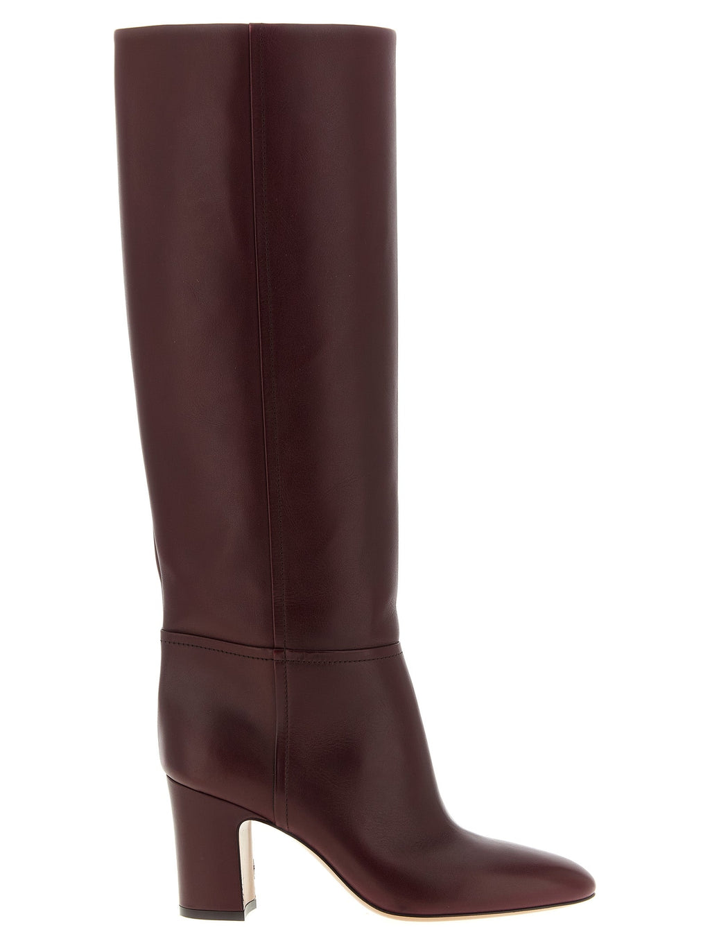 Paris Texas Bordeaux Leather Over The Knee