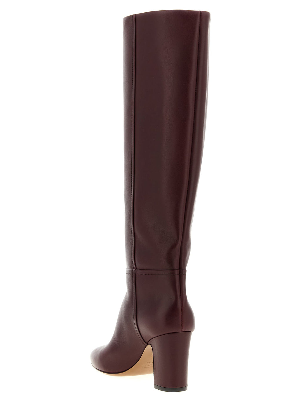 Paris Texas Bordeaux Leather Over The Knee