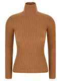 Max Mara Beige Wool Cardigan