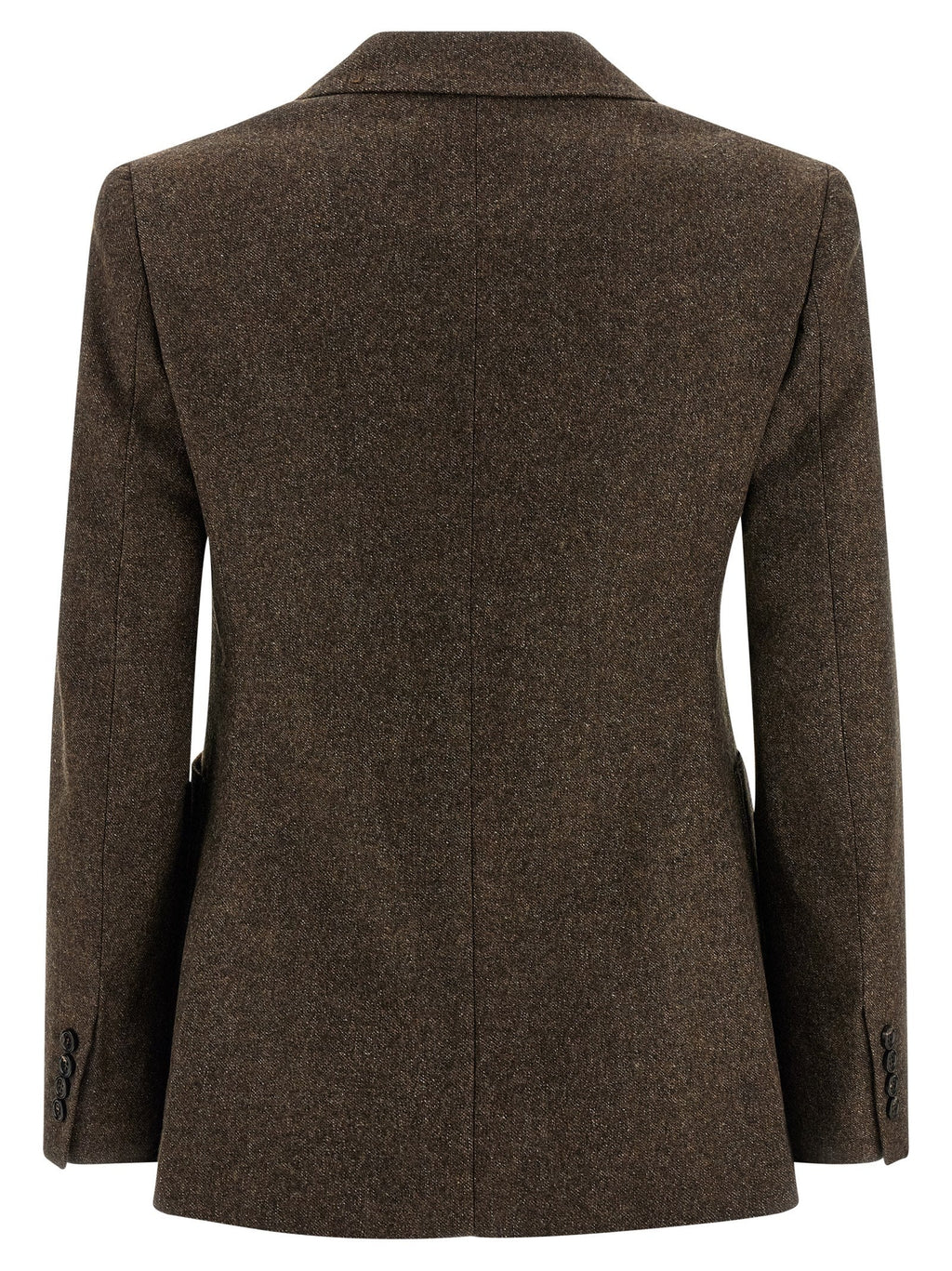 Max Mara Brown Virgin Wool Blazer