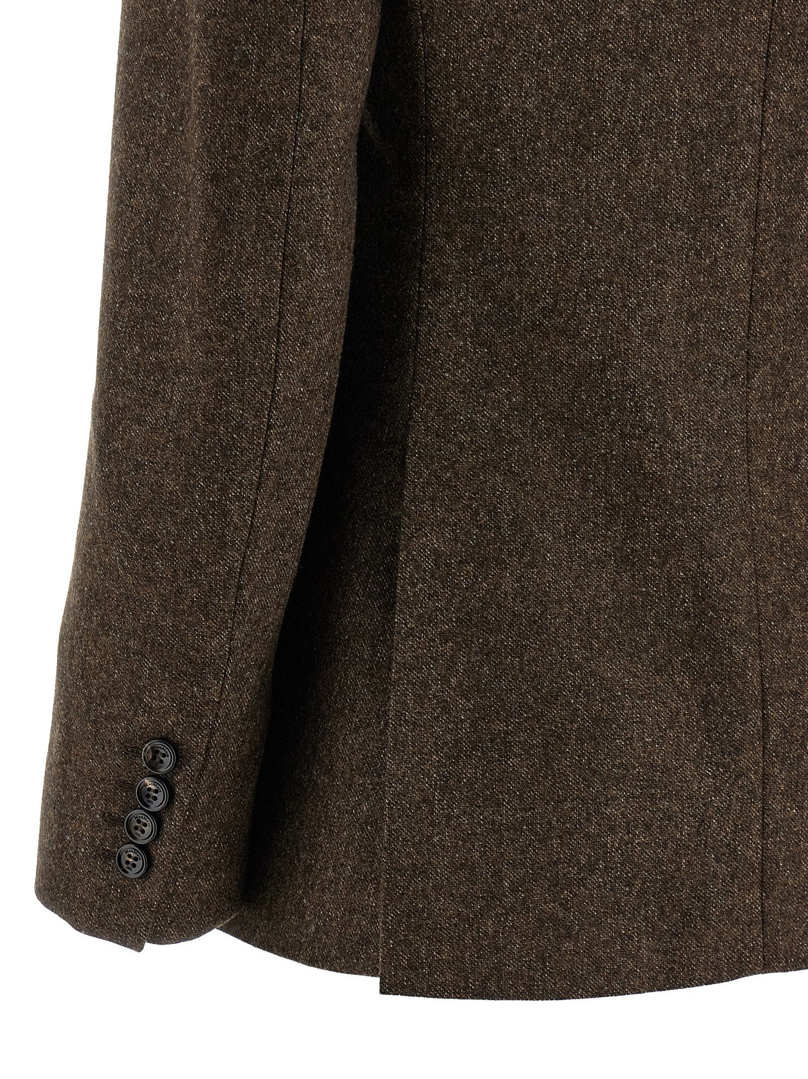 Max Mara Brown Virgin Wool Blazer