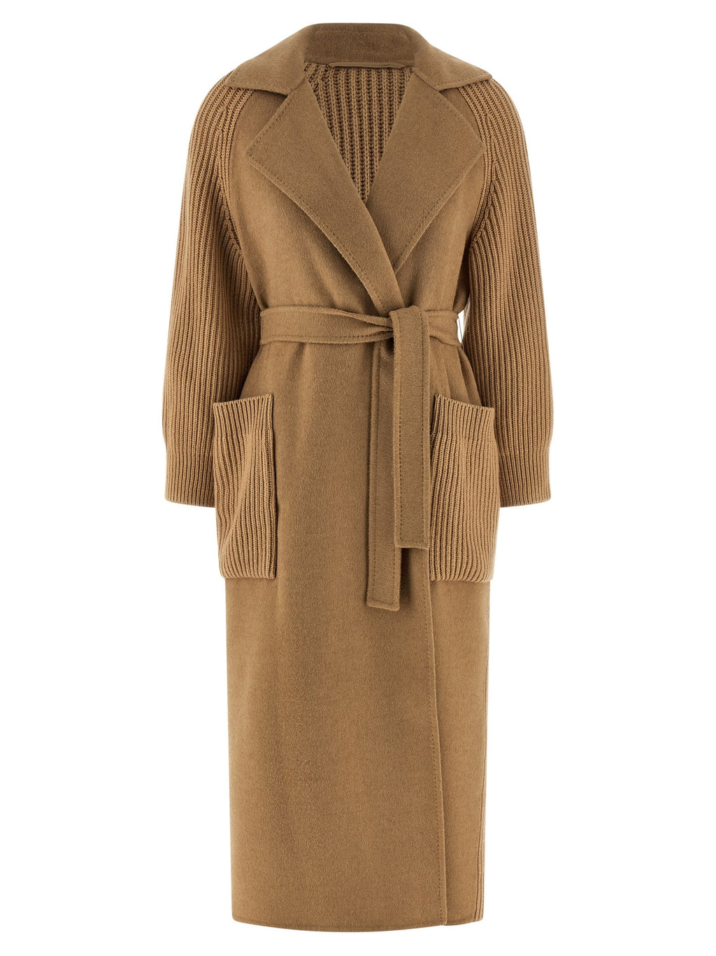 Max Mara Beige Wool Coat
