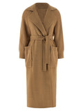 Max Mara Beige Wool Coat