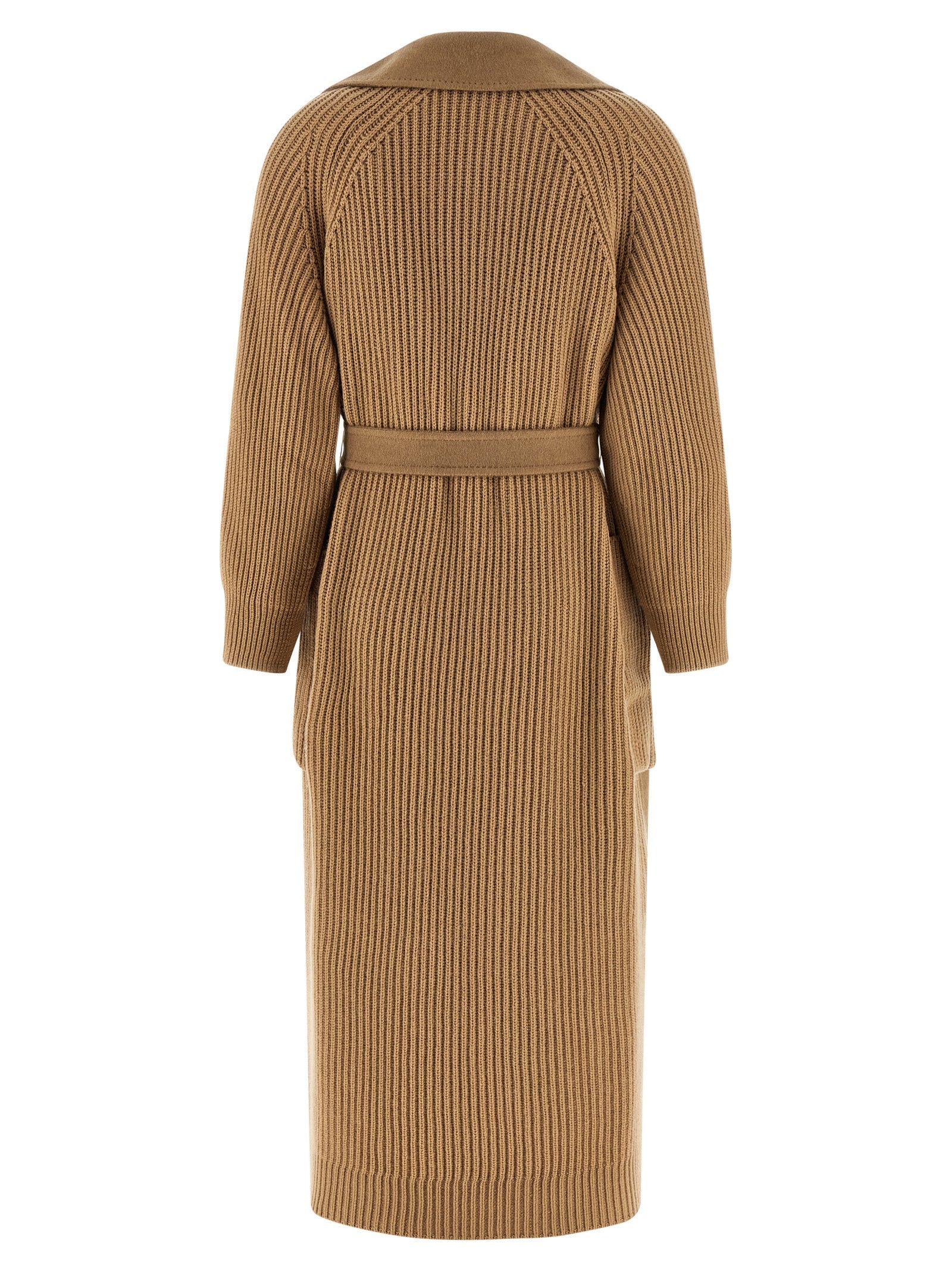 Max Mara Beige Wool Coat