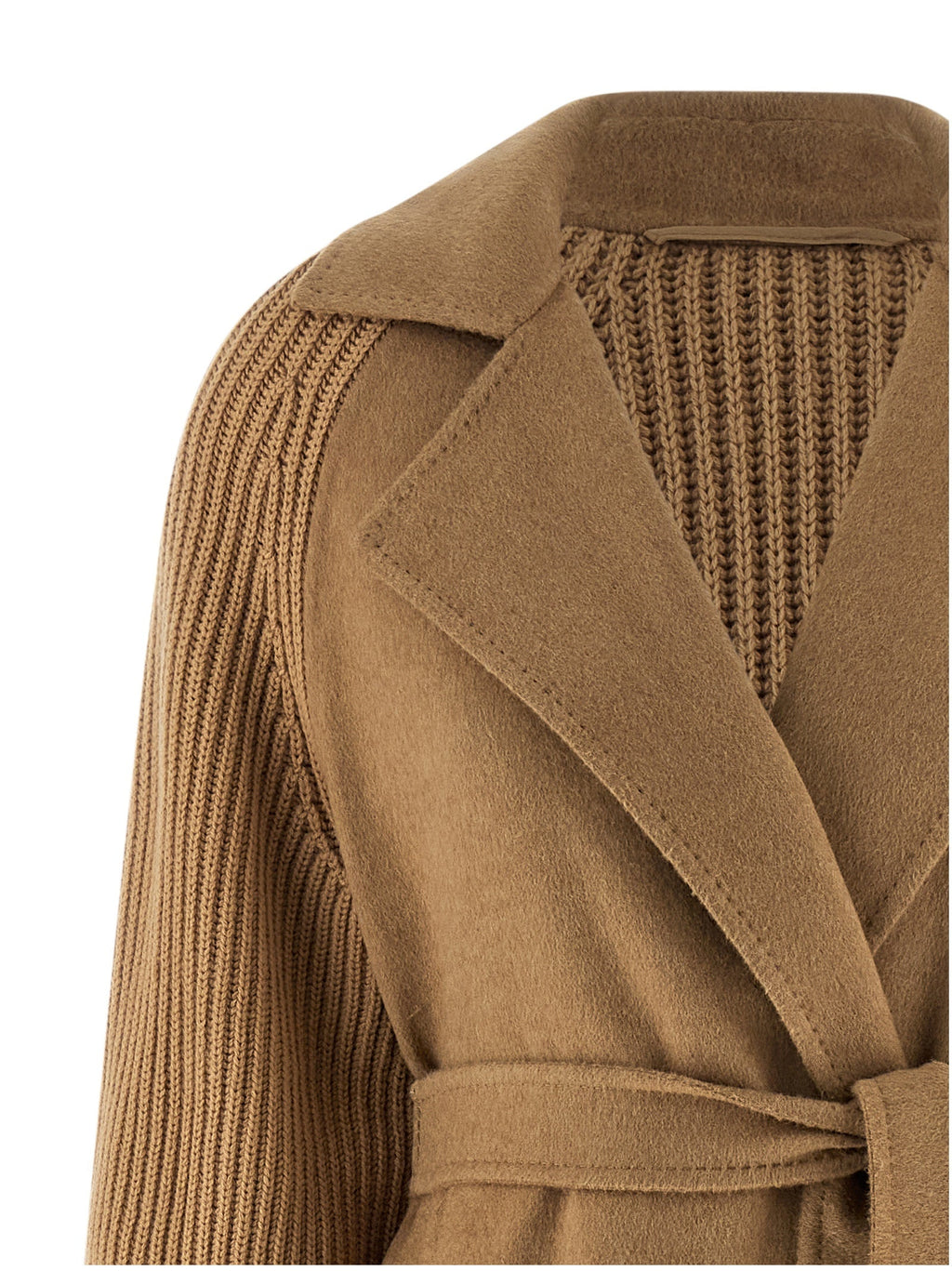 Max Mara Beige Wool Coat