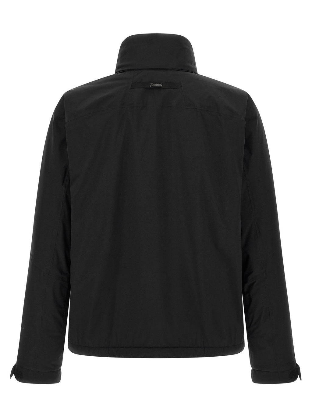 LAMINAR Black Polyamide Shell Jacket