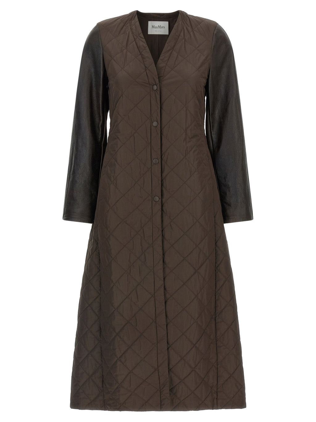 Max Mara Brown Polyamide Coat