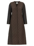 Max Mara Brown Polyamide Coat