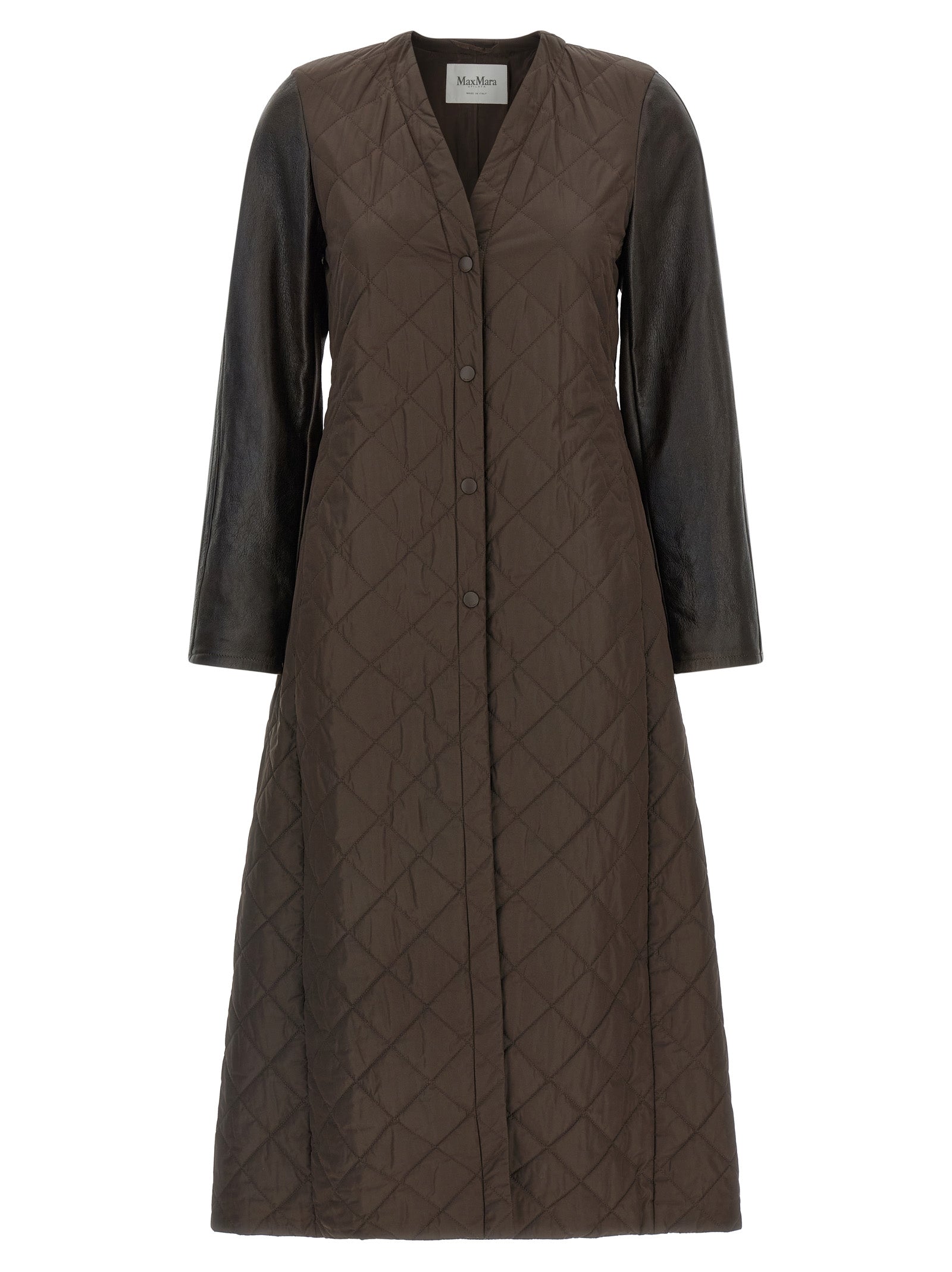 Max Mara Brown Polyamide Coat