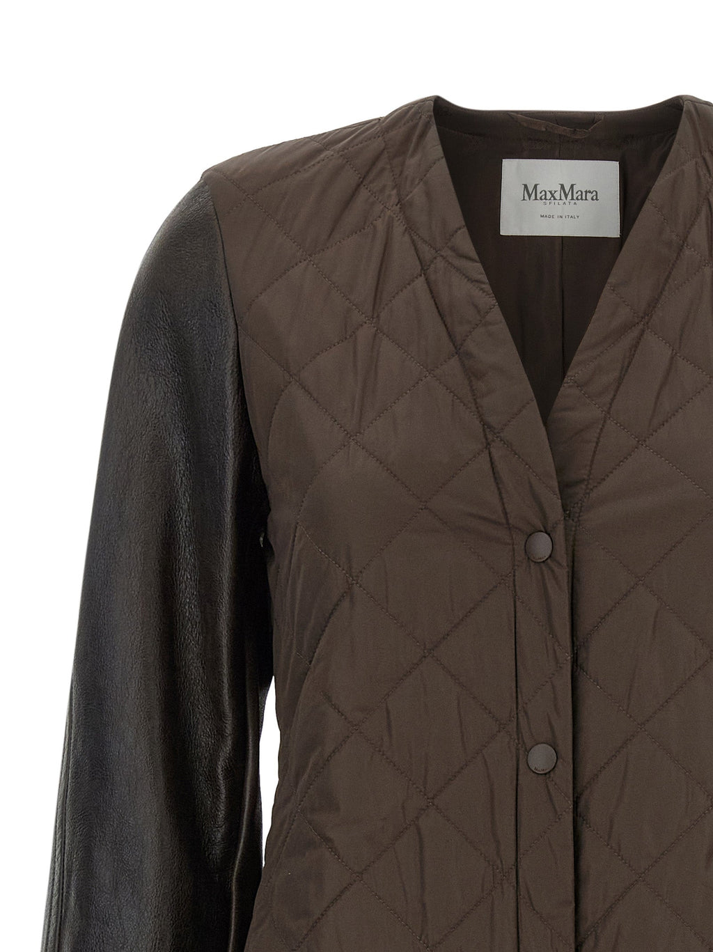 Max Mara Brown Polyamide Coat