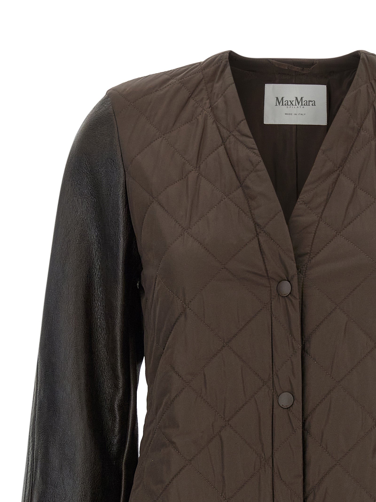 Max Mara Brown Polyamide Coat