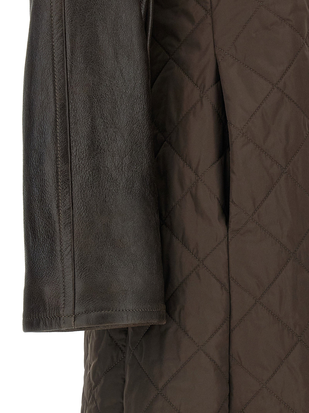 Max Mara Brown Polyamide Coat