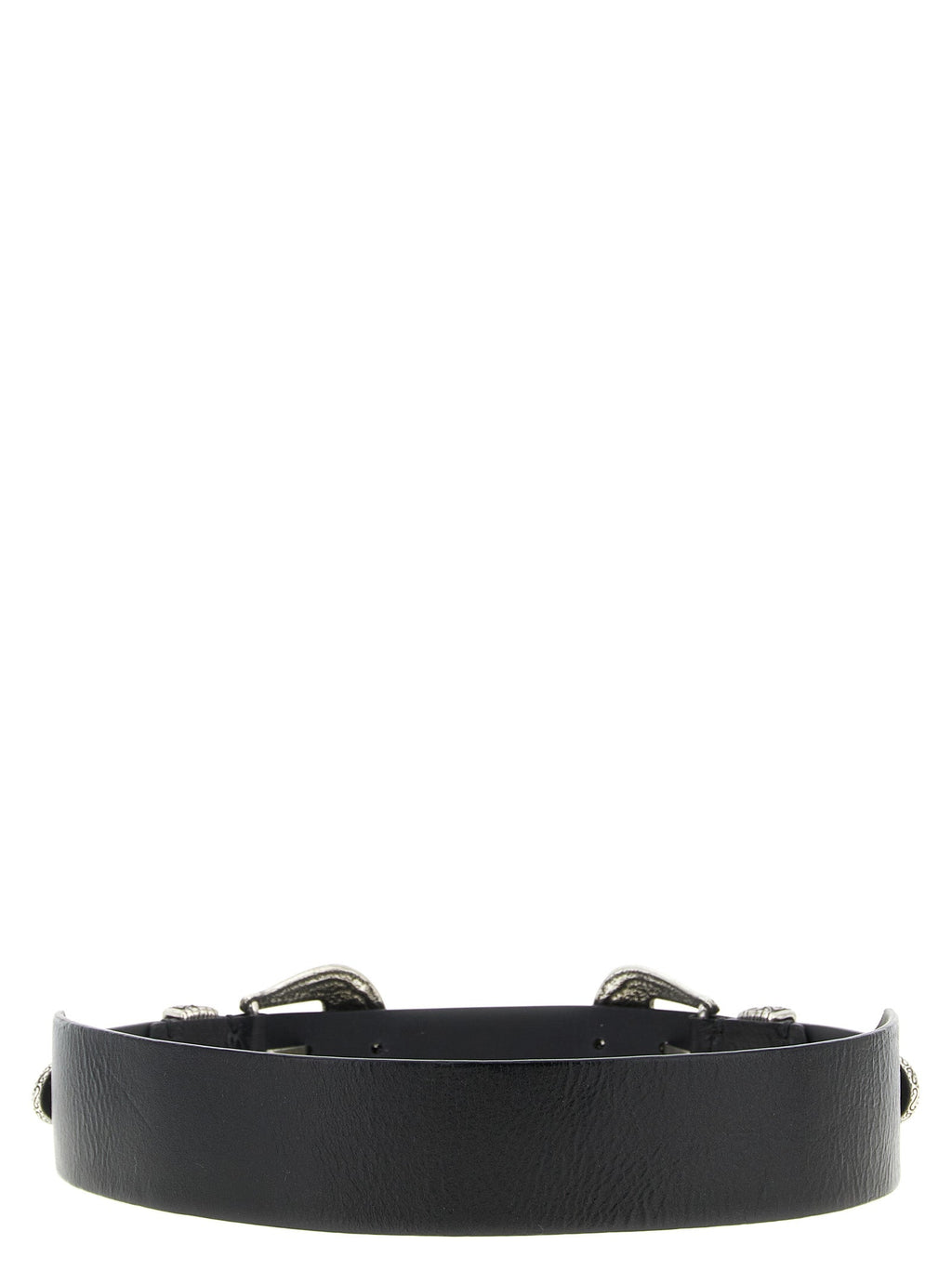 Golden Goose Black Cowhide Regular Belt