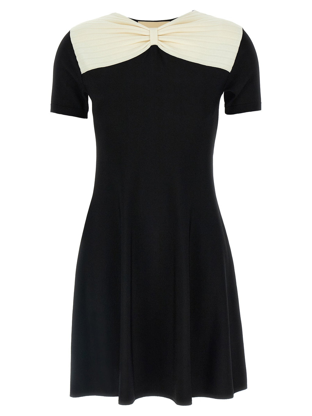 Valentino Garavani Black Viscose Short Dress