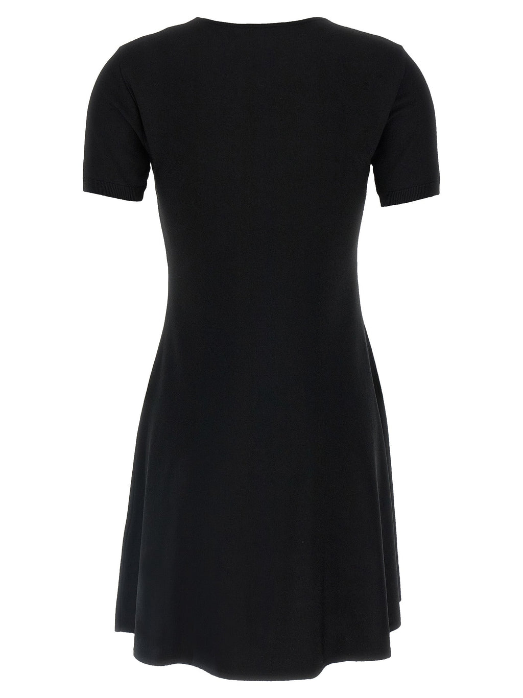 Valentino Garavani Black Viscose Short Dress