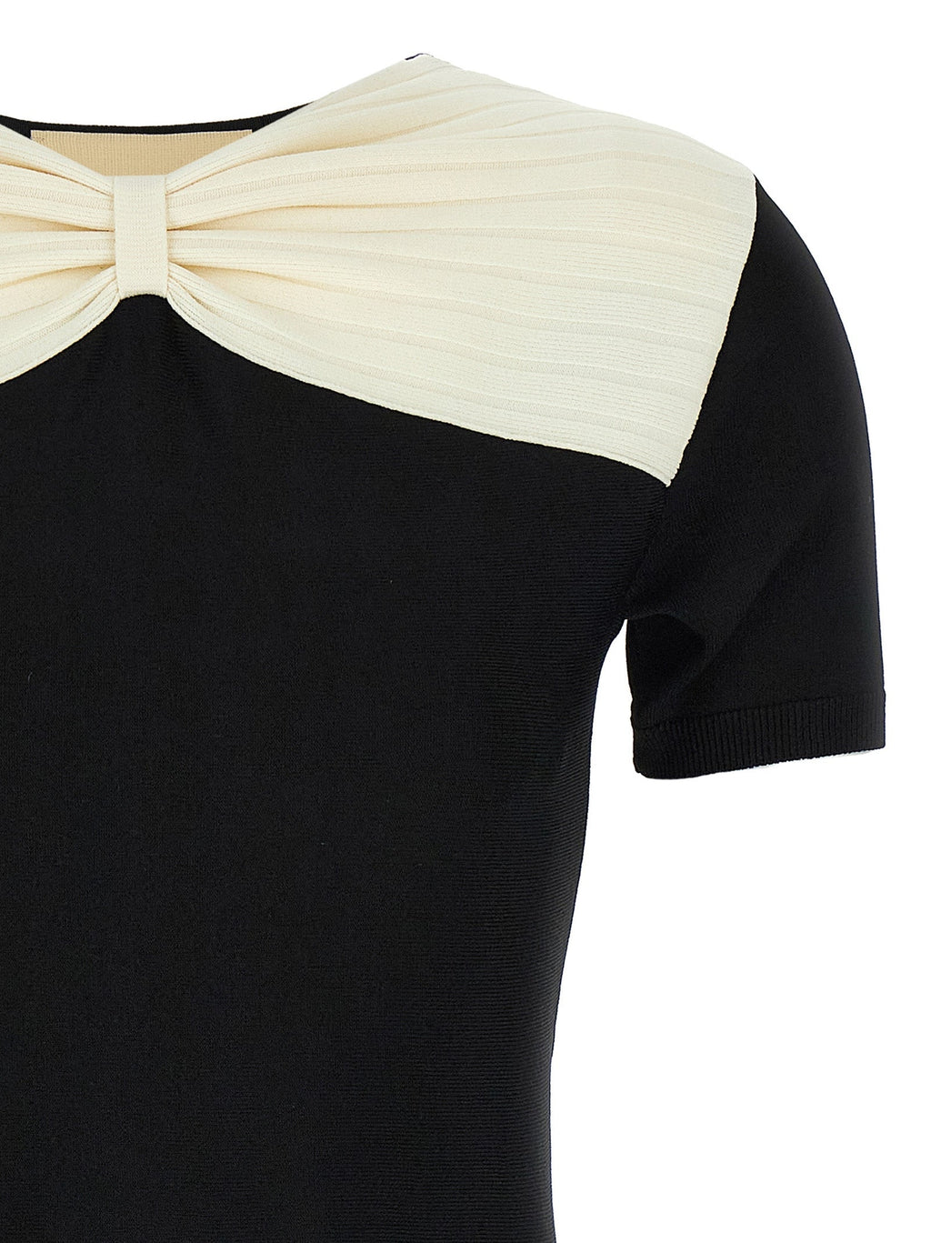 Valentino Garavani Black Viscose Short Dress