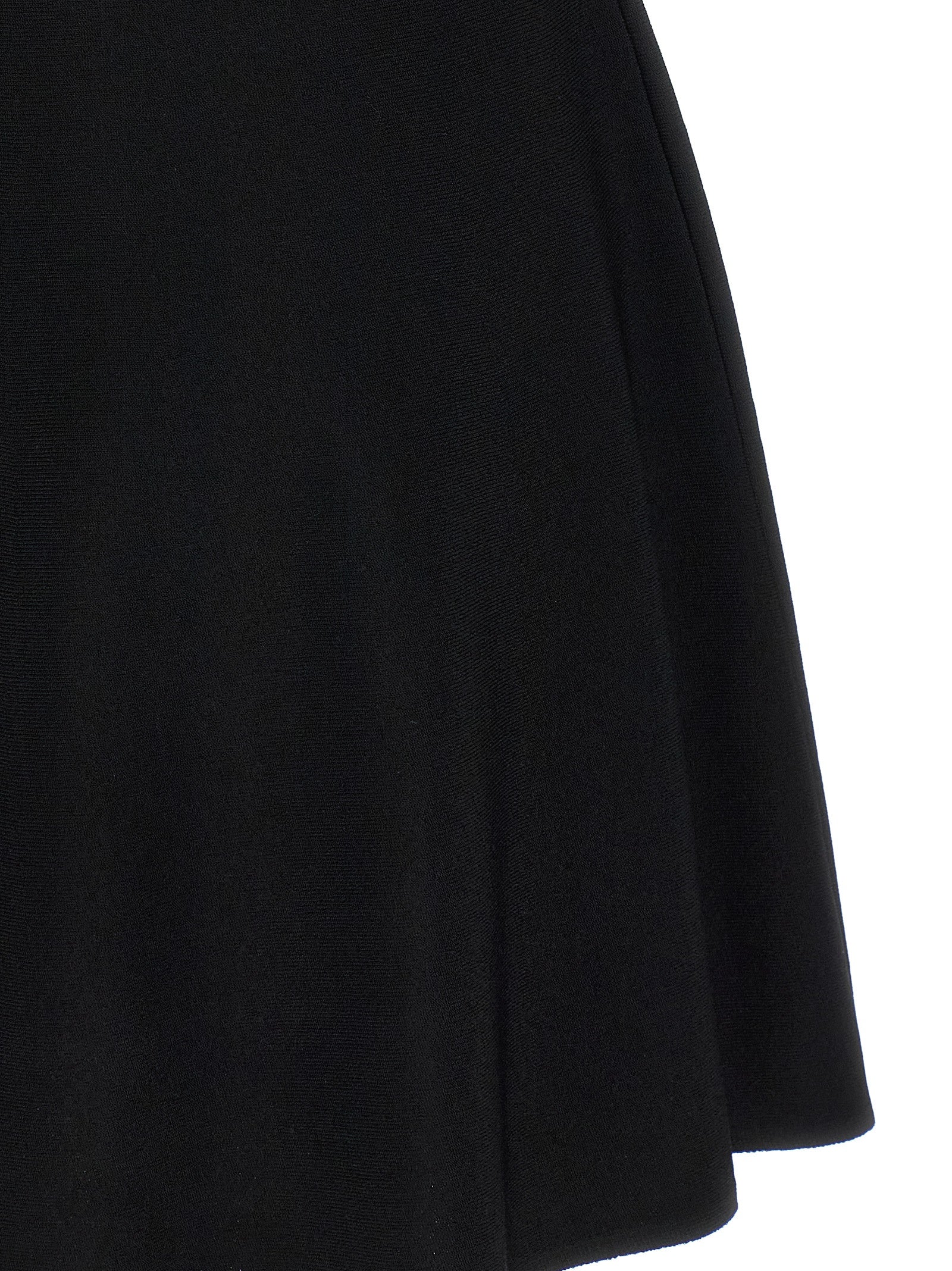 Valentino Garavani Black Viscose Short Dress