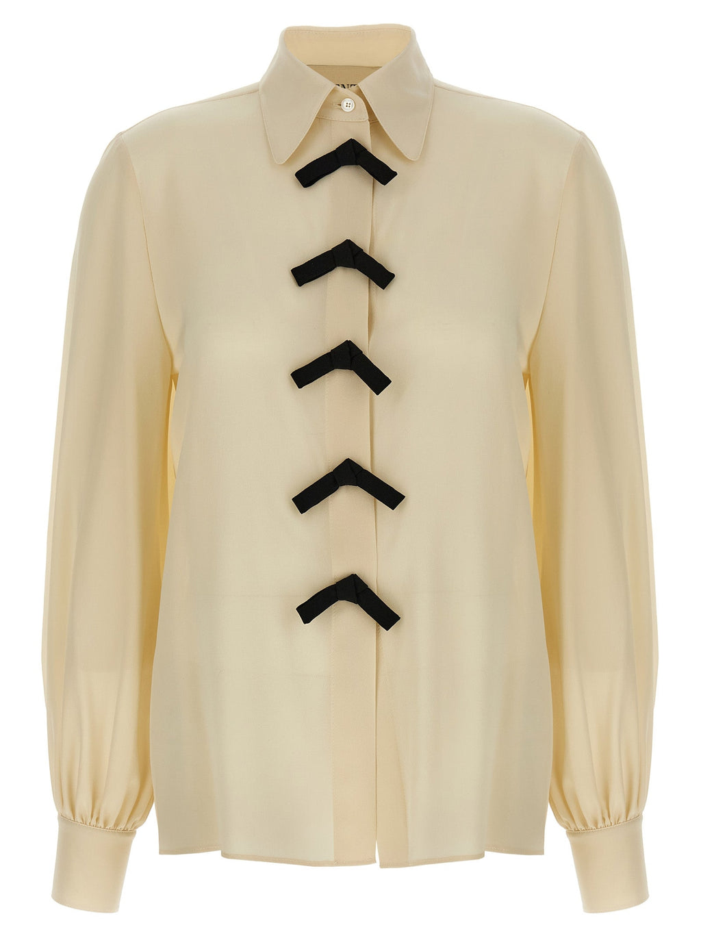 Valentino Garavani Beige Silk Blouse