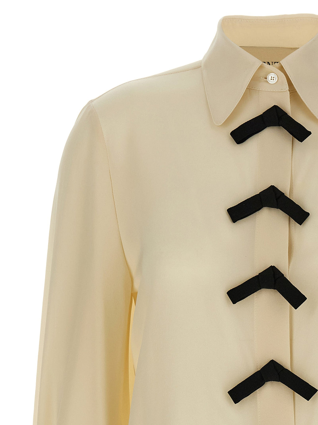 Valentino Garavani Beige Silk Blouse