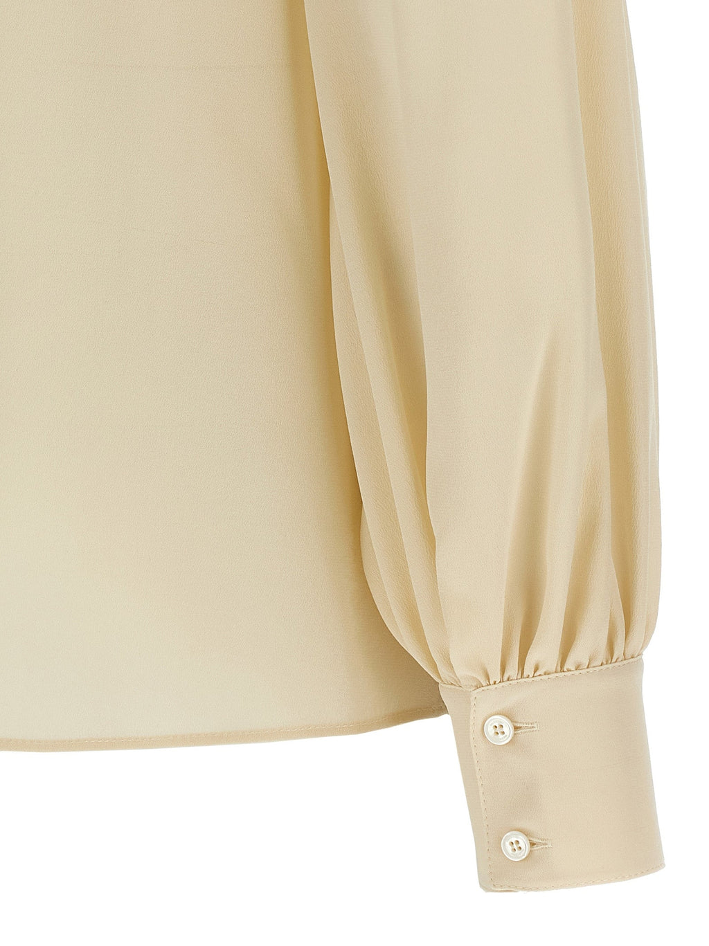 Valentino Garavani Beige Silk Blouse