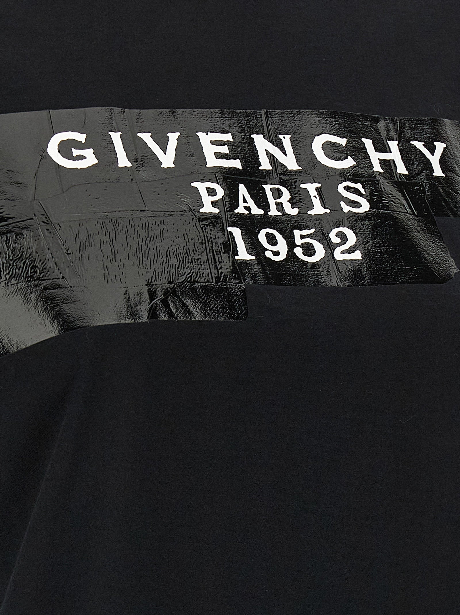 Givenchy Black Cotton T-Shirt