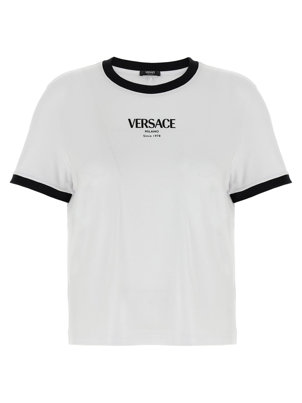 Versace Bicolor Viscose T-Shirt