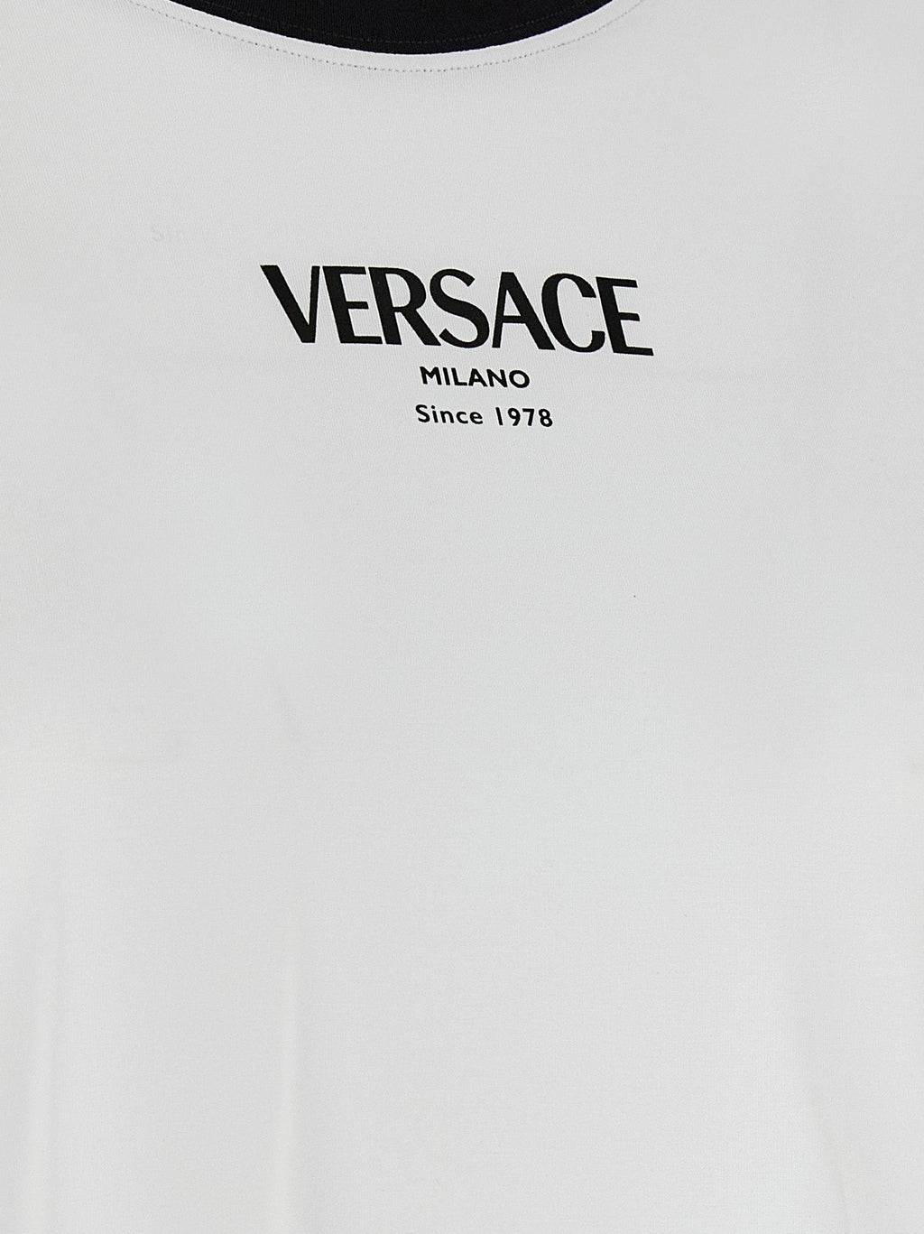 Versace Bicolor Viscose T-Shirt