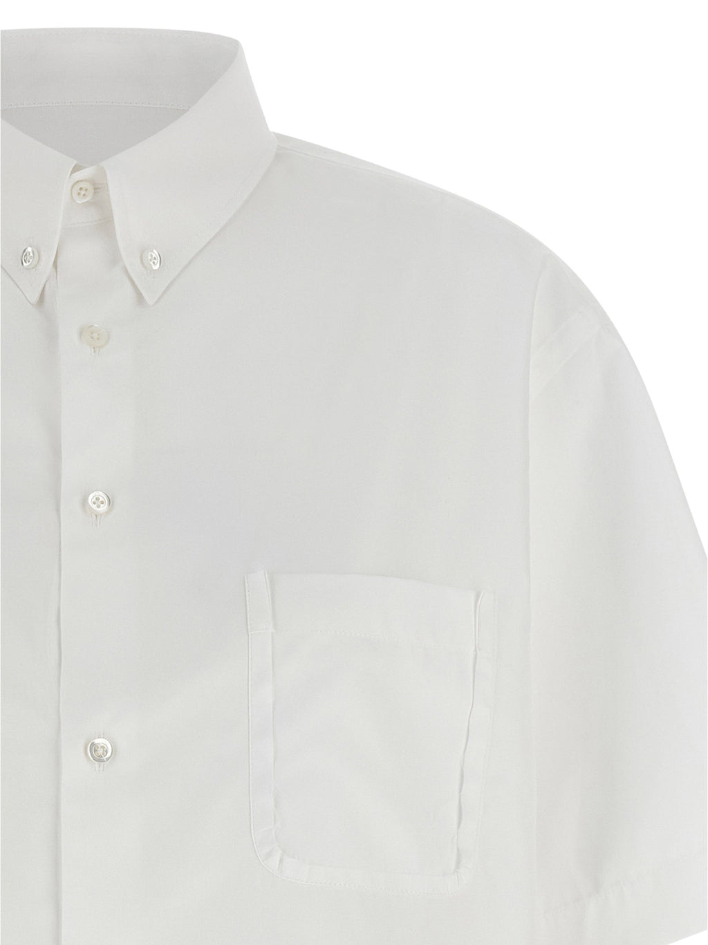 Maison Margiela White Cotton Blouse